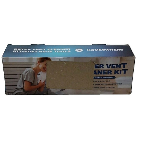 Long Flexible Brush Dyer Vent Lint Cleaning Kit Hose Dryer Vent Lint Remover - Picture 2 of 11